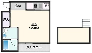 アヴェニール千里丘の物件間取画像